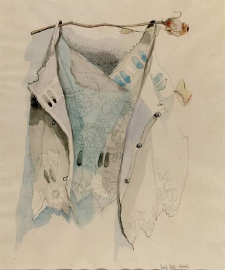 Rysunek Izabelli Kierskiej pt. 'Ulotna Chwila' - okres paryski