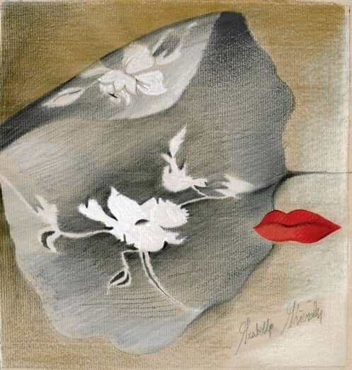 Obraz Izabelli Kierskiej pt. 'Miłość' - obraz alegoryczny o miłości