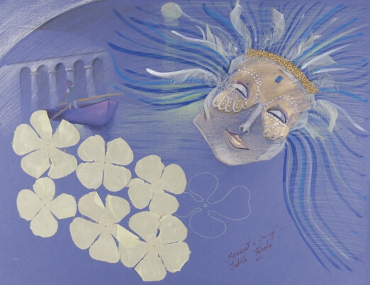 Obraz Izabelli Kierskiej pt. 'Wenecja 2' - drugi pejzaż z Wenecji