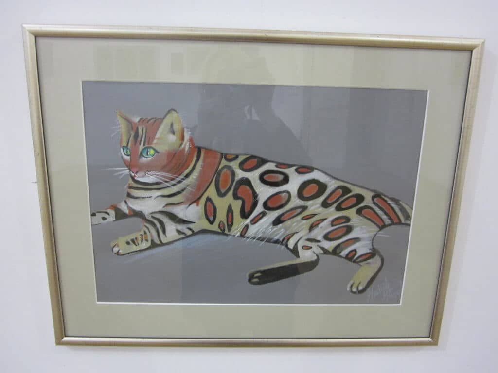 Obraz Izabelli Kierskiej - kompozycja malarska z lat 2019-2020