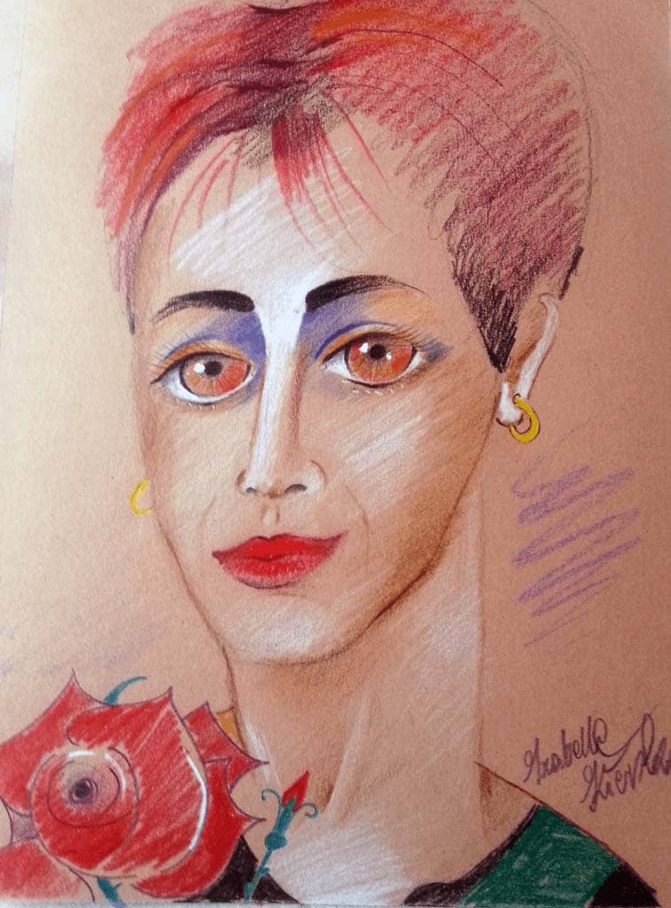 Obraz Izabelli Kierskiej pt. 'Drugi Portret Ewy' - drugi portret kobiety o imieniu Ewa